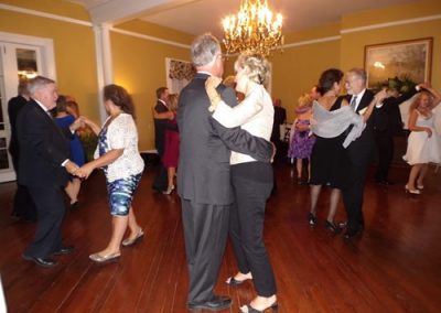 Everyone enjoyed dancing in the Clamont Ballroom