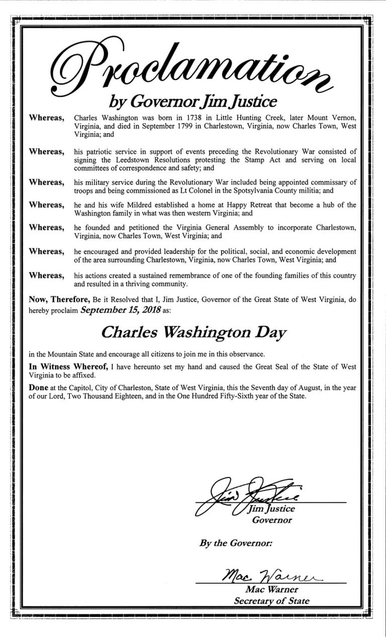 Charles Washington Day