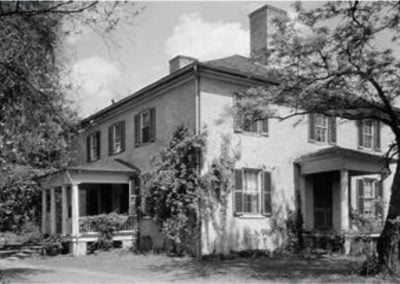 Fall Hill Plantation in present day Fredericksburg, Virginia