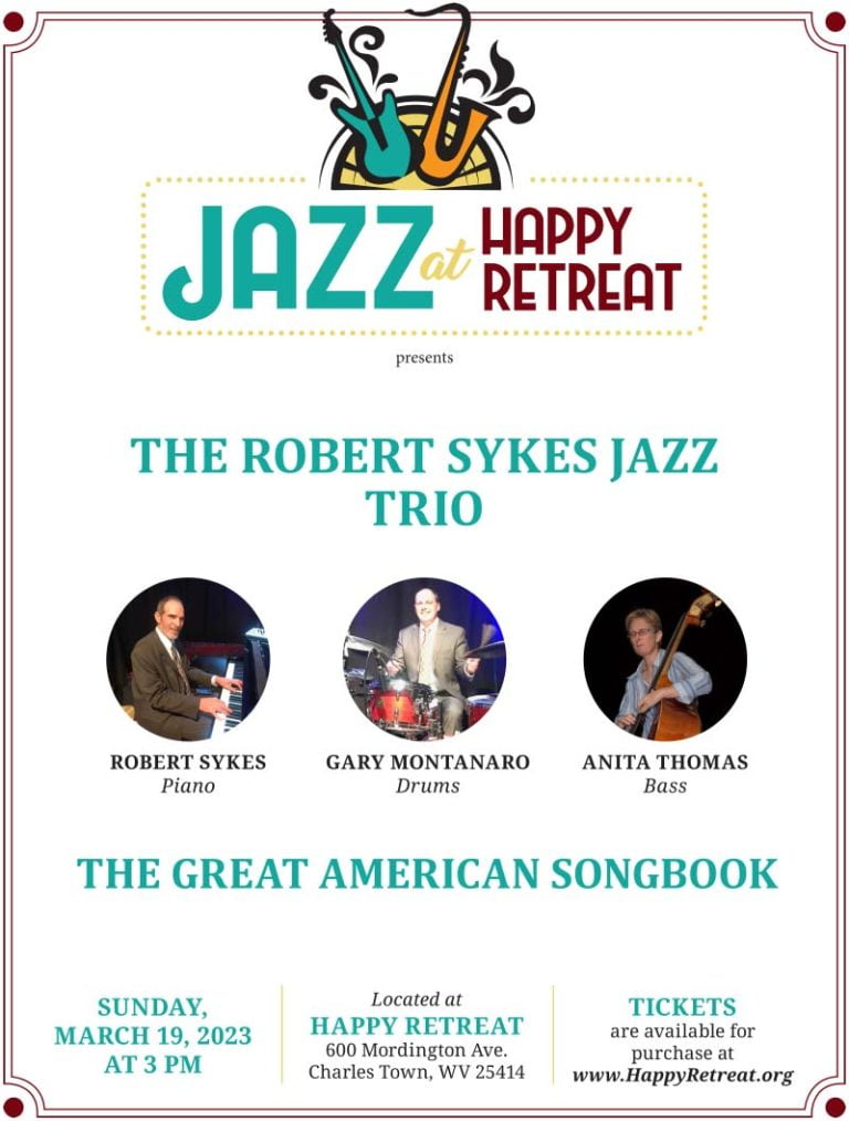 Jazz at Happy Retreat presents The Robert Sykes Jazz Trio
