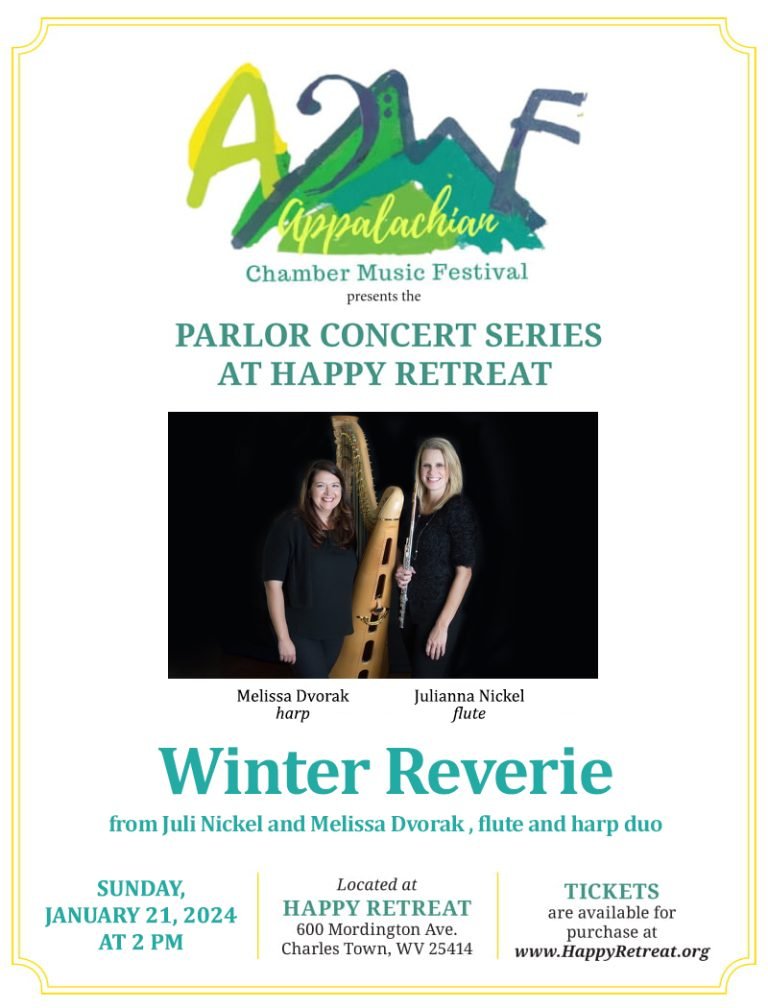 Winter Reverie from Juli Nickel and Melissa Dvorak, flute and harp duo