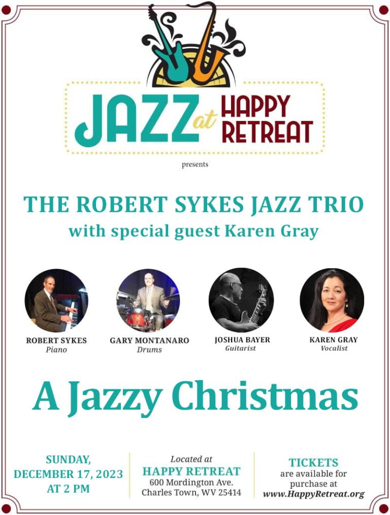 “A Jazzy Christmas” – The Robert Sykes Trio with special guest Karen Gray