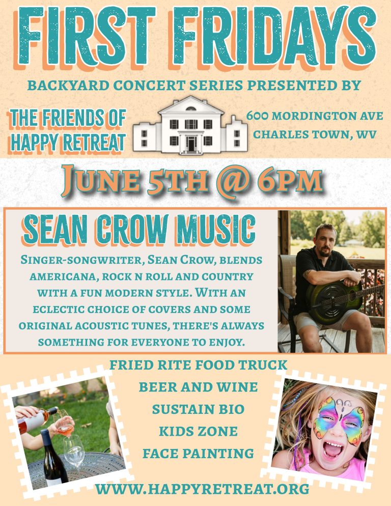 First Fridays Concert Featuring Sean Crow