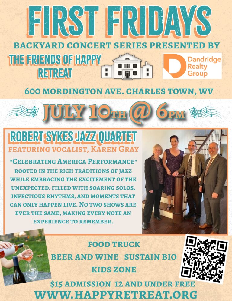 First Friday Concert Featuring The Robert Sykes Jazz Quartet