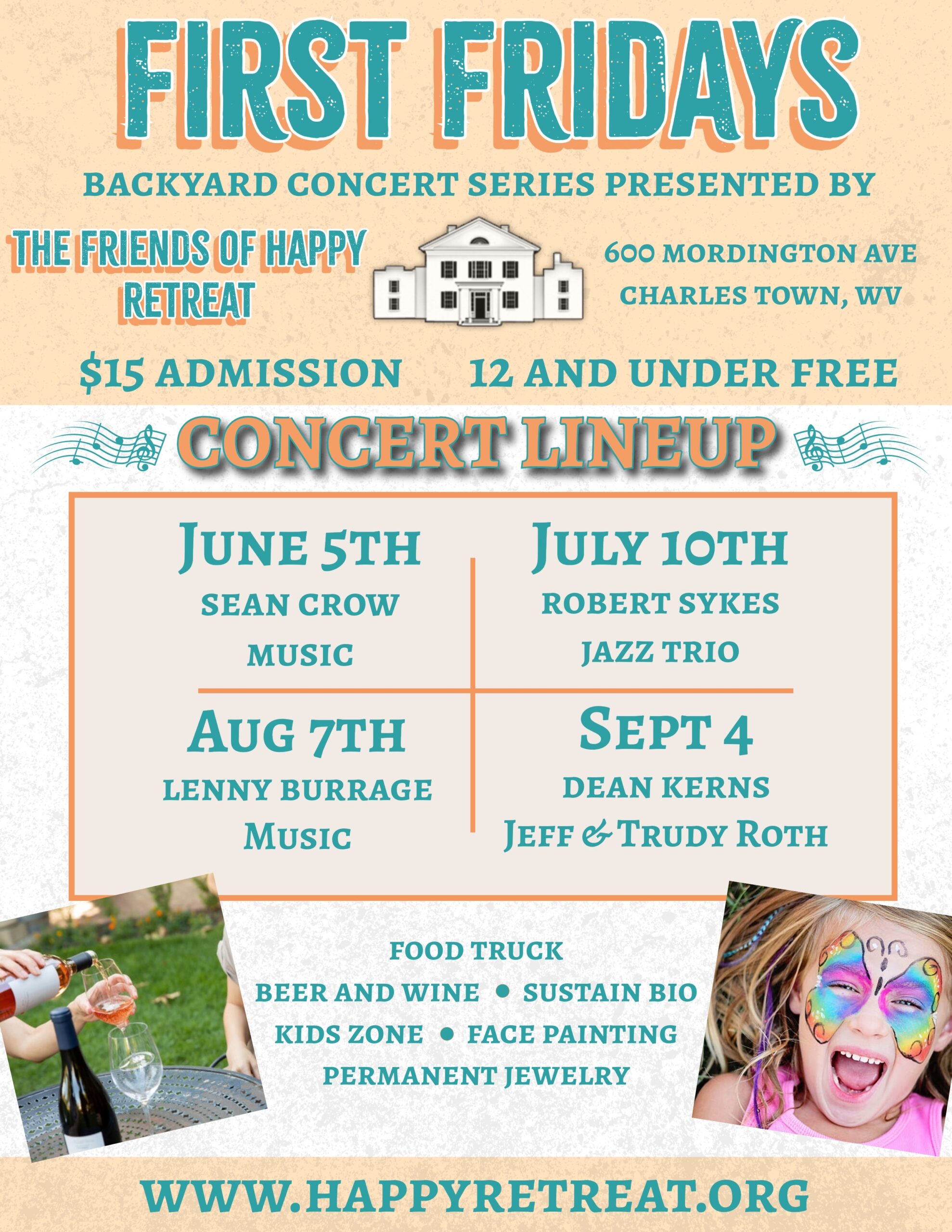 IMG_4028 Event Poster: Sean Crow Music at Happy Retreat