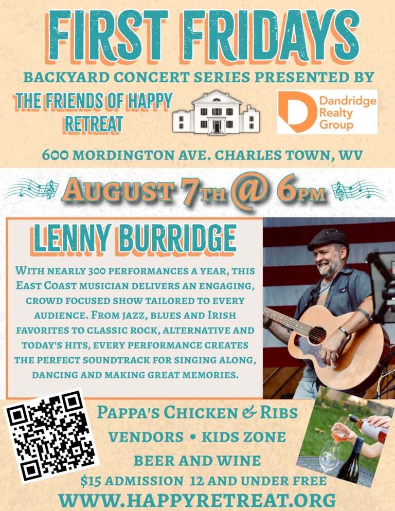 First Fridays Concert Featuring Lenny Burridge